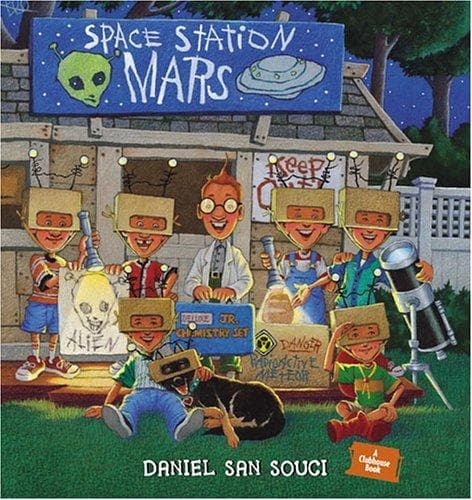 Cover of Space Station Mars by Daniel San Souci