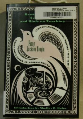Cover of Reminiscences of school life, and hints on teaching by Fanny Jackson Coppin