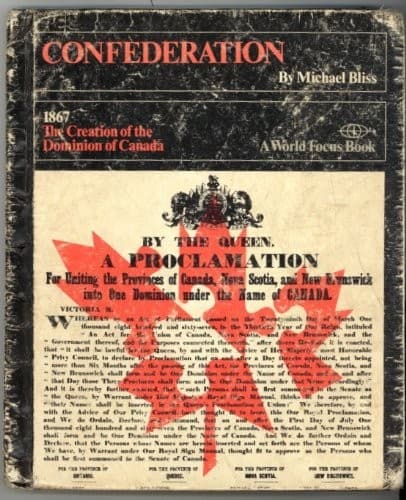 Cover of Confederation by Michael Bliss