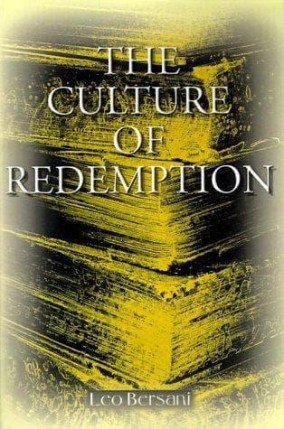 Cover of The culture of redemption by Leo Bersani