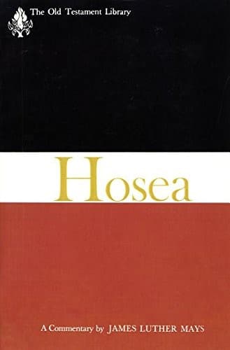 Cover of Hosea: a commentary by James Luther Mays
