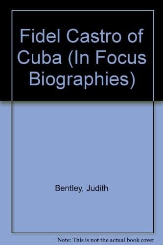 Cover of Fidel Castro of Cuba by Judith Bentley