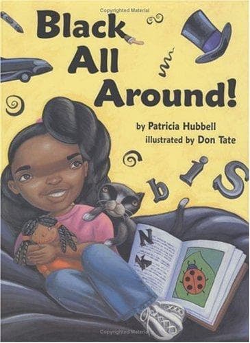 Cover of Black all around! by Patricia Hubbell