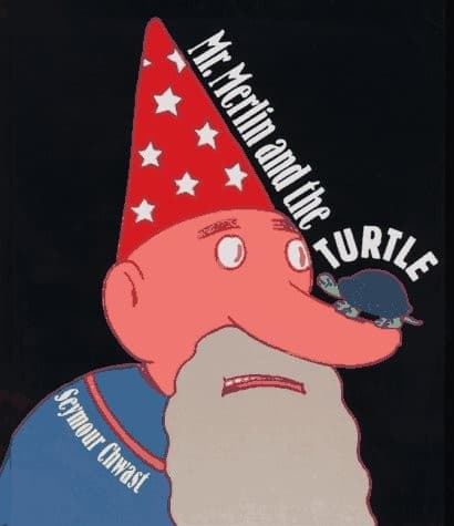 Cover of Mr. Merlin and the turtle by Seymour Chwast
