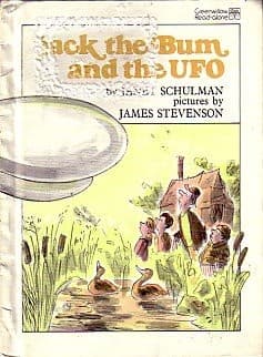 Cover of Jack the bum and the UFO by Janet Schulman