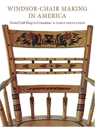 Cover of Windsor-chair making in America by Nancy Goyne Evans