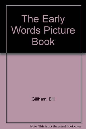 Cover of The early words picture book by Gillham, Bill