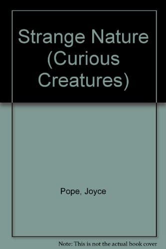 Cover of Strange nature by Joyce Pope