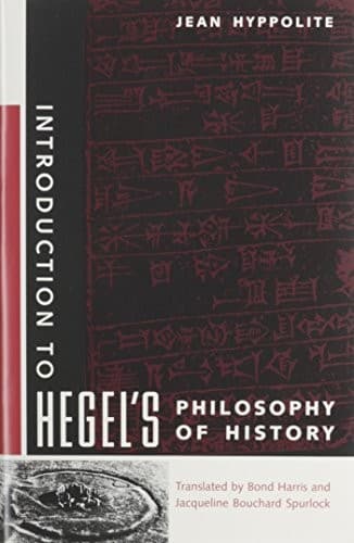 Cover of Introduction to Hegel's philosophy of history by Jean Hyppolite