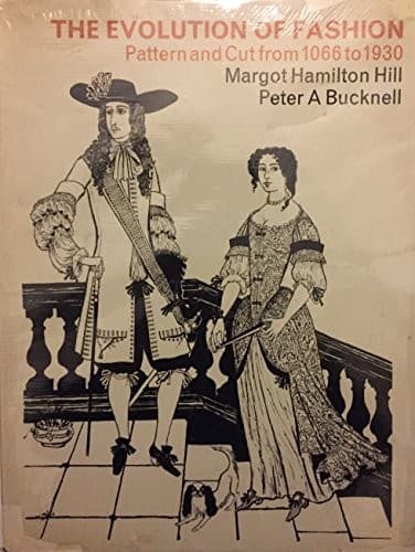 Cover of The evolution of fashion by Margot Hamilton Hill