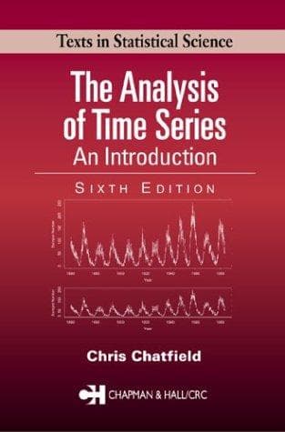 Cover of The analysis of time series by Christopher Chatfield