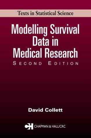 Cover of Modelling survival data in medical research by D. Collett