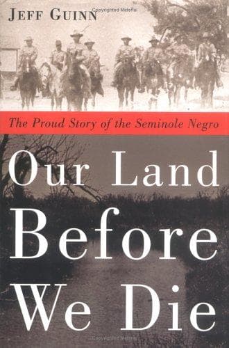 Cover of Our Land Before We Die by Jeff Guinn