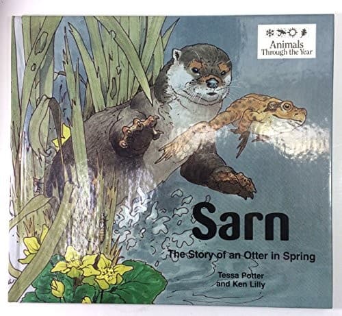 Cover of Sarn, the story of an otter in spring by Tessa Potter