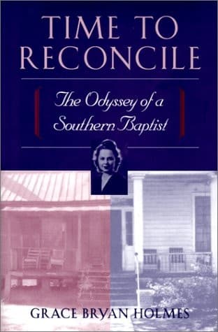 Cover of Time to reconcile by Grace Bryan Holmes