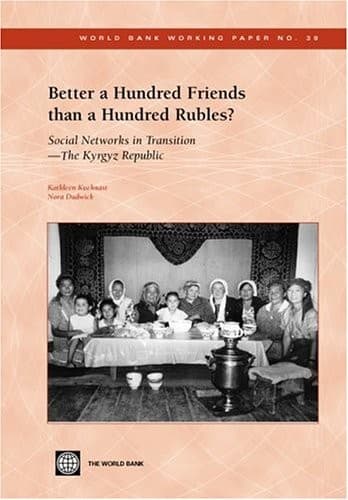 Cover of Better a hundred friends than a hundred rubles? by Kathleen R. Kuehnast