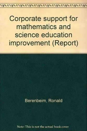 Cover of Corporate support for mathematics and science education improvement by Ronald Berenbeim