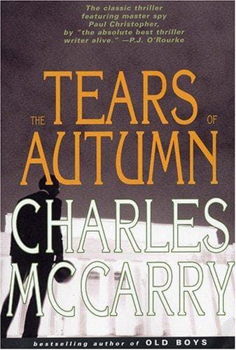 Cover of The tears of autumn by Charles McCarry
