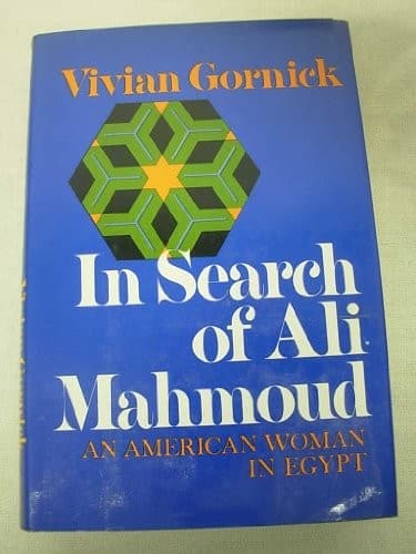 Cover of In search of Ali Mahmoud by Vivian Gornick