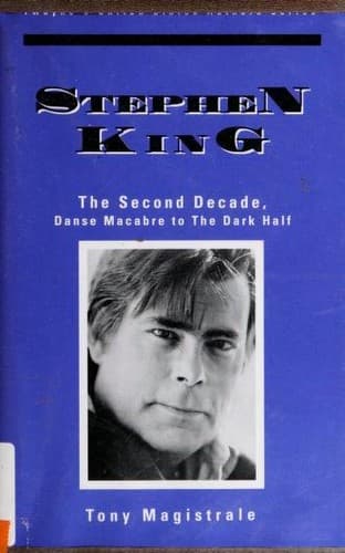 Cover of Stephen King by Tony Magistrale