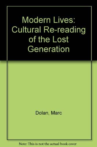 Cover of Modern lives by Marc Dolan