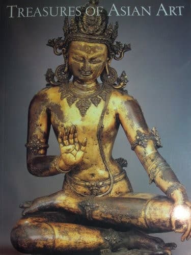 Cover of Treasures of Asian art by Asia Society. Galleries