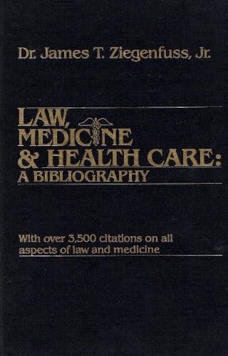 Cover of Law, medicine & health care by James T. Ziegenfuss