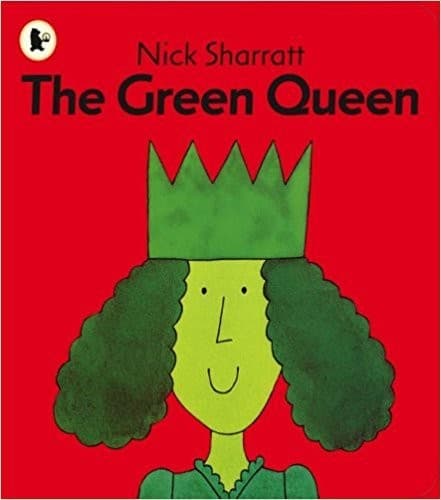 Cover of The green queen by Nick Sharratt