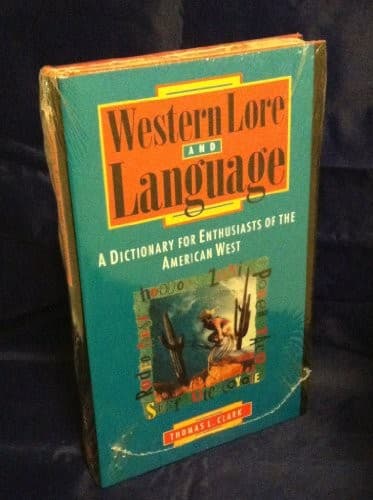 Cover of Western lore and language by Clark, Thomas L