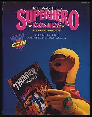 Cover of Superhero comics by Mike Benton