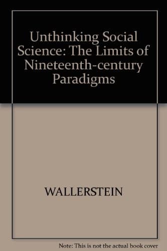 Cover of Unthinking social science by Immanuel Maurice Wallerstein
