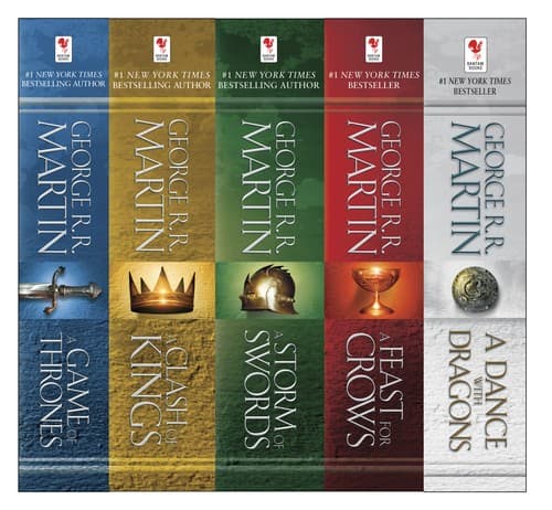 Cover of A Song of Ice and Fire by George R.R. Martin