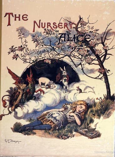 Cover of The Nursery Alice by Lewis Carroll