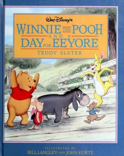 Cover of Walt Disney's Winnie the Pooh and a Day for Eeyore by Teddy Slater