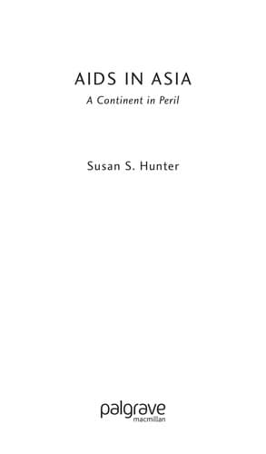 Cover of AIDS in Asia by Susan S Hunter