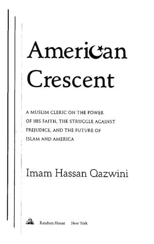 Cover of American crescent by Sayid Hassan Al-Qazwini