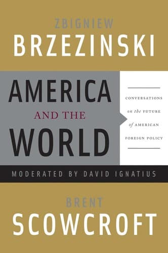 Cover of America and the world by Zbigniew Brzezinski