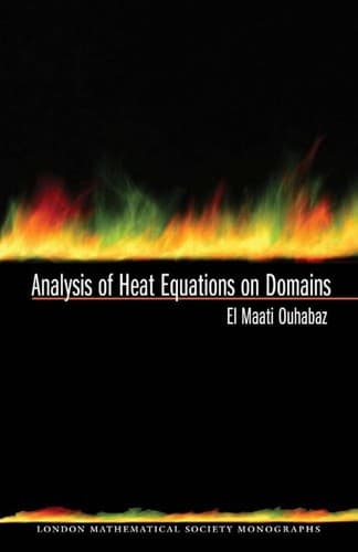 Cover of Analysis of heat equations on domains by El Maati Ouhabaz