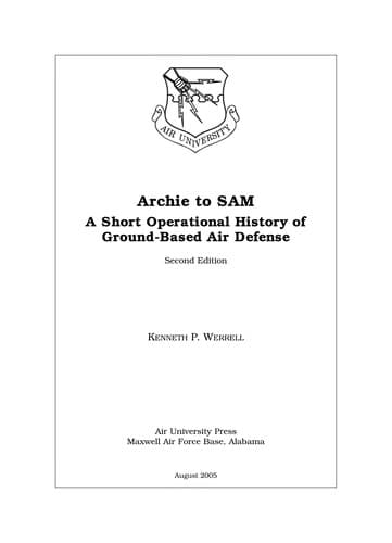 Cover of Archie to Sam by Kenneth P. Werrell