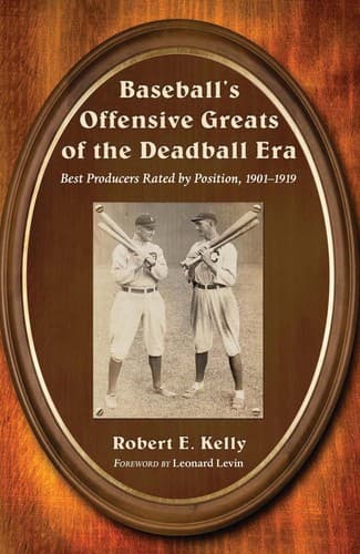 Cover of Baseball's offensive greats of the deadball era by Kelly, Robert E