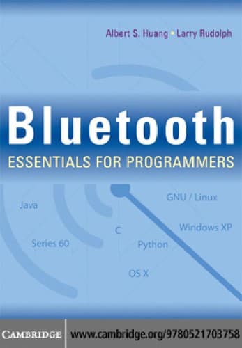 Cover of Bluetooth essentials for programmers by Albert S. Huang