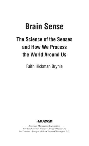 Cover of Brain sense by Faith Hickman Brynie