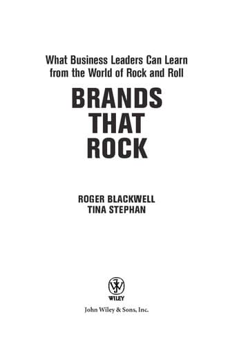 Cover of Brands that rock by Roger D Blackwell