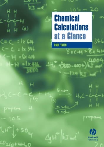 Cover of Chemical calculations at a glance by Paul Yates