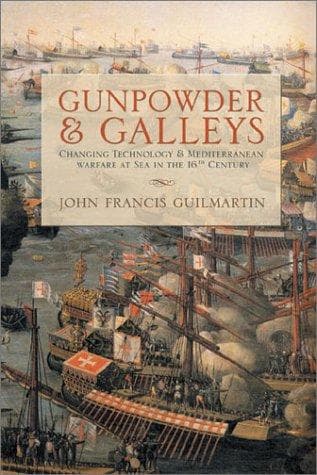 Cover of Gunpowder and galleys by John Francis Guilmartin