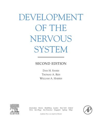 Cover of Development of the nervous system by Dan Harvey Sanes