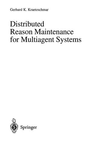 Cover of Distributed reason maintenance for multiagent systems by Gerhard Kraetzschmar