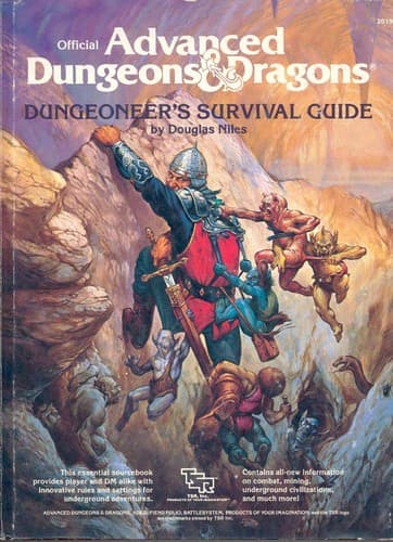 Cover of Official Advanced Dungeons & Dragons by Douglas Niles