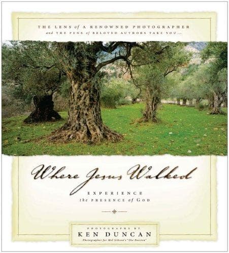 Cover of Where Jesus Walked by Ken Duncan
