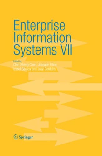 Cover of Enterprise information systems VII by International Conference on Enterprise Information Systems